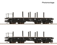 Roco 6680028 - TT - 2-tlg. Set Schwerlastwagen, DB, Ep. IV